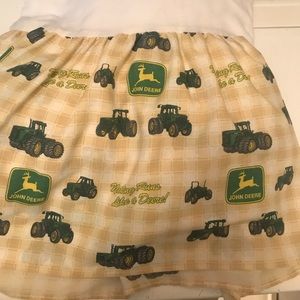 John Deere Bedskirt Double Size